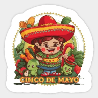cinco de mayo Sticker